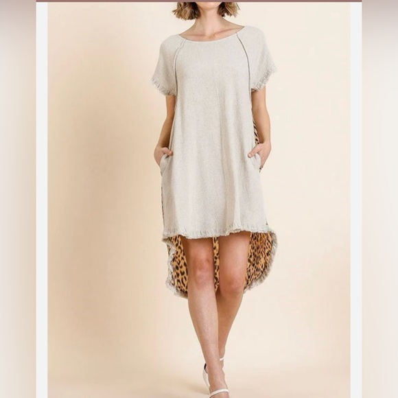 Dresses & Skirts - WESTERN WEAR Women's Relaxed Fit Animal Print Dress Size M